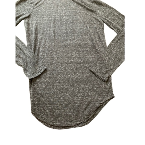 BLUENOTES Hooded Lounge/Everyday Top With Long Sleeves Grey Size Small - Picture 4 of 9